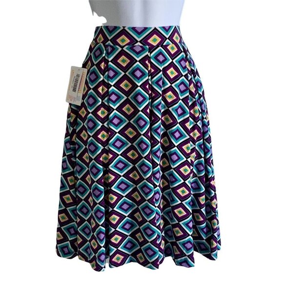 LuLaRoe Madison Skirt with Pockets XS NEW NWT - Picture 2 of 7